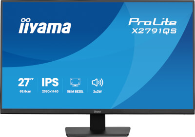 Moniteur 27" Ultra mince IPS quad HD HP