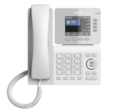 Téléphone SIP D810W écran couleur Wifi blanc