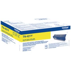 Toner TN421Y 1800 pages a 5% jaune