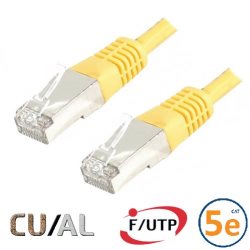 Cordon RJ45 Cat 5e F/UTP Classic  10m jaune