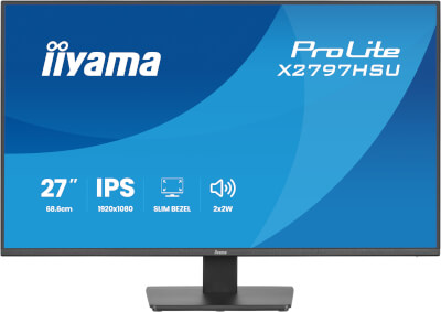 Moniteur 27" Ultra Mince IPS full HD 4ms HP hubUSB