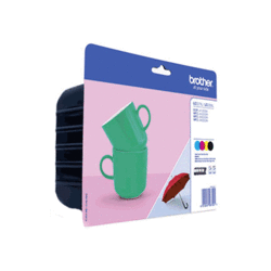 Pack de 4 cartouches LC227XLVALBP 1200 pages