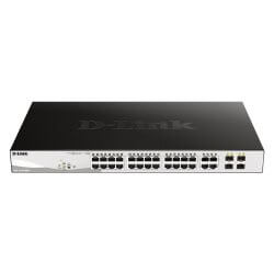 Switch SMART+ 24 Giga PoE at 370W + 4 Combo SFP