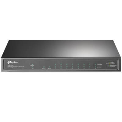 Switch de bureau 9xGiga dont 8 ports PoE+ & 1xSFP