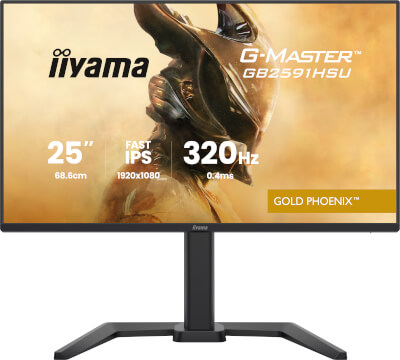 Moniteur 25'' fast IPS GMaster Red Eagle fullHD HP