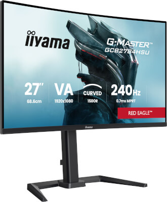 Moniteur 27" GMaster RedEagle FullHD FastIPS pivot