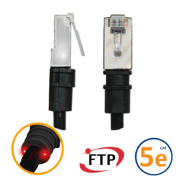Cordon réseau RJ45 Patchsee Cat 5e FTP 4.9m