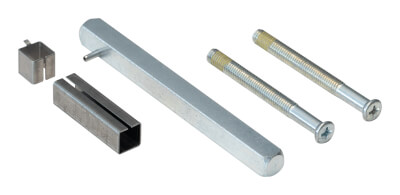 Fortis Handle Axe avec jeu de vis, 7mm, 102 110mm