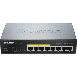 Switch Desktop 8 Ports Giga dont 4 PoE at 60W