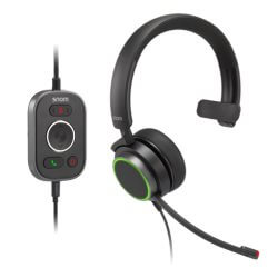 Casque USB monaural A330M avec commande sur câble