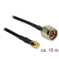 Câble antenne N M > SMA M 15m CFD200 low los