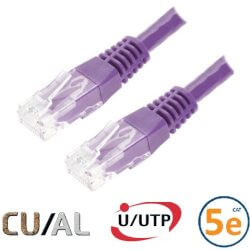 Cordon RJ45 Cat 5e U/UTP Classic  10m violet