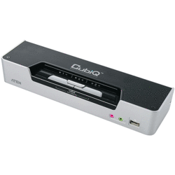 Switch KVM desktop 2 ports dual DVI USB audio