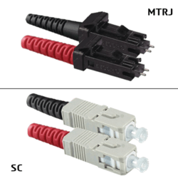 Jarretière OM2 MTRJ/UPC SC/UPC Duplex Primacy 15m