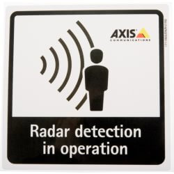 RADAR DETECTION STICKER EN 10PCS