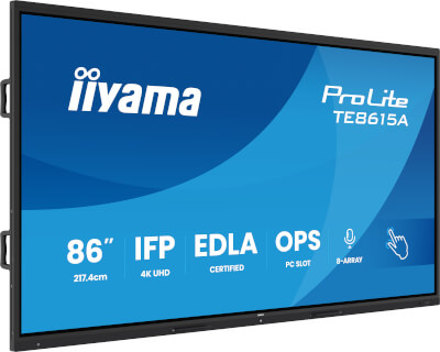 Ecran 86'' tactile interactif IPS 4K HP Android