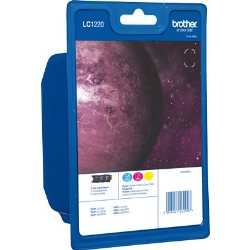 Blister de 3 cartouches d'encre LC1220 C/Y/M