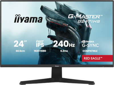 Moniteur 24" G-Master Red Eagle IPS  FullHD HP