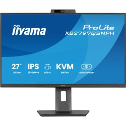 Moniteur 27'' IPS Quad HD 1ms HP pivot webcam KVM