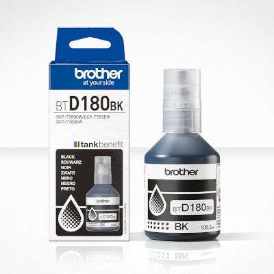 Bouteille d'encre Noire (7500 pages) pour DCP