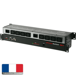 ePowerSwitch rackable 2x4 sorties IEC master 2x16A