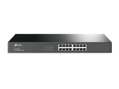 Switch 16 ports Giga métallique 19"