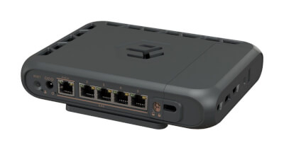 Routeur 5 ports 2,5Giga Wifi 7 Media hAP be3