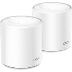 Pack de 2 Points d'accès Wifi Mesh Wifi 6 DECO X50