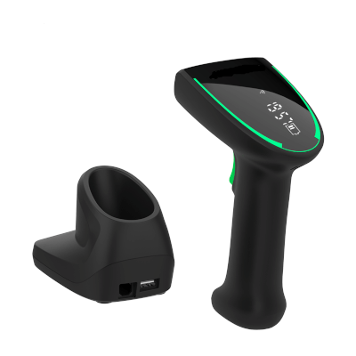 Lecteur code barre sans fils 2D + base USB