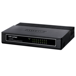 Switch 16 ports 10/100 Mbits plastic
