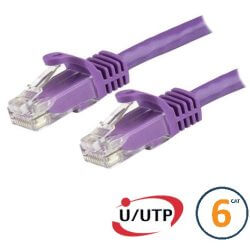 Cordon RJ45 Cat 6 U/UTP Primacy  10m violet