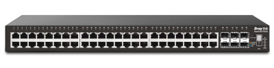 Switch L2+ 48 ports Giga PoE 6x SFP+ budget 400W