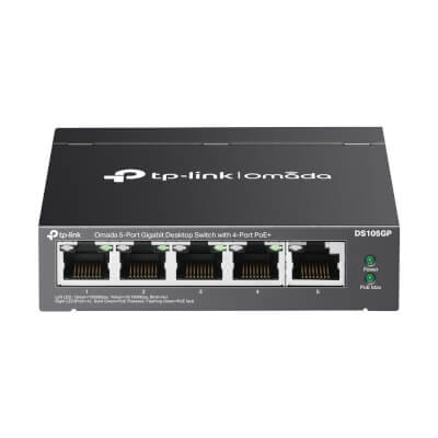 Switch L1 4 ports Giga POE+ 64 W + 1 ports Giga
