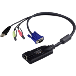Module serveur RJ45 pour KVM connexion USB audio