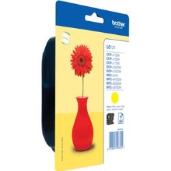 Cartouche d'encre blister jaune LC121Y