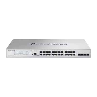 Switch Omada Pro L2+ 24x1Giga PoE+ et 4xSFP 1G