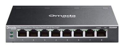 Switch Easy Managed Omada 8 ports Giga PoE+ (64W)