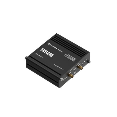 Modem indus LTE Cat4 2 sims Série GPS 4x I/O Modb.