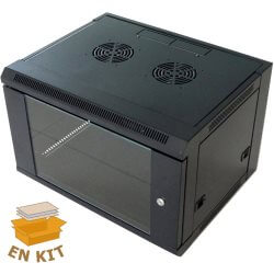 Coffret de brassage 19" en kit 6U profondeur 400