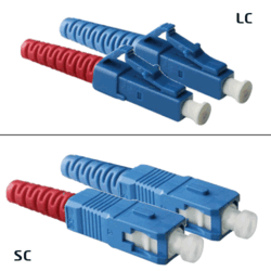 Jarretière OS2 LC/UPC SC/UPC Duplex Primacy 25m