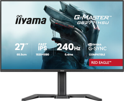 Moniteur 27'' fast IPS GMaster Red Eagle fullHD HP
