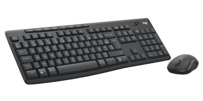 Clavier & souris s.fil MK370 FR Graphite