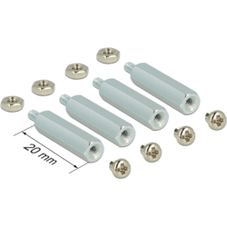 Kit 4 vis de montage ou stack pour Raspberry 20mm