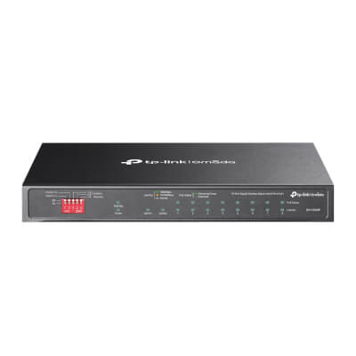 Switch L1 8 ports Giga POE+ 123 W +2 ports Giga