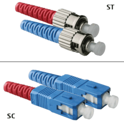 Jarretière OS2 SC/UPC ST/UPC Duplex Primacy 25m