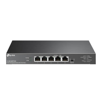 Switch Desktop 5 ports 2.5G dont 4 x PoE++ 123W