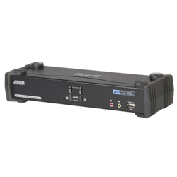 Switch KVM desktop 2 voies DVI USB audio