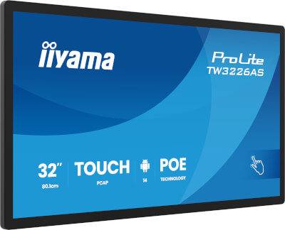 Moniteur 32'' Tactile PCAP FullHD HP USB WiFi