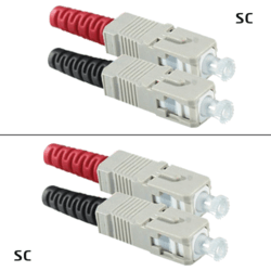 Jarretière OM1 SC/UPC Duplex Primacy 1m