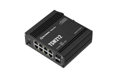 Switch industriel L2 8 ports Giga + 2 SFP IP30